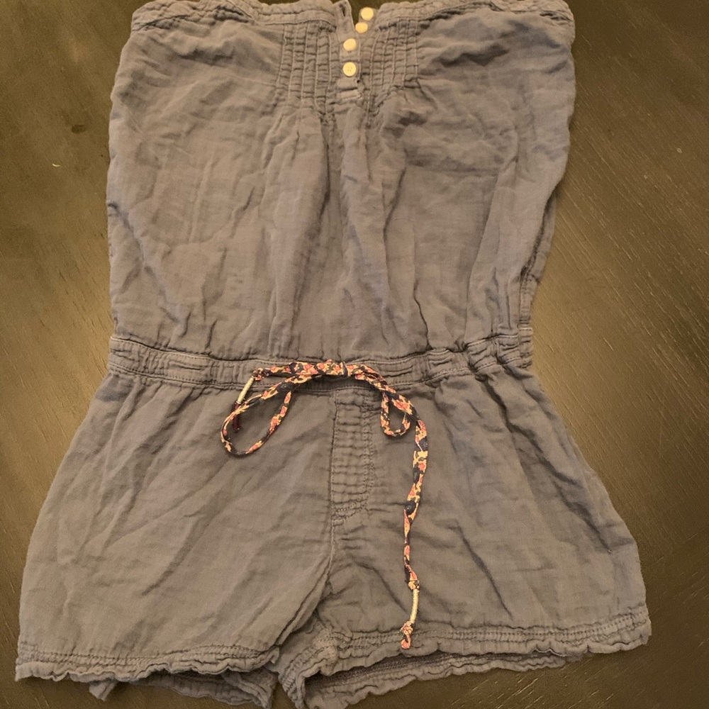 AE blue romper